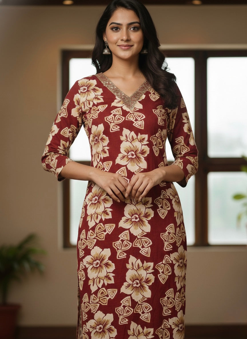 Heritage Petals Ethnic Wear #RLK2002