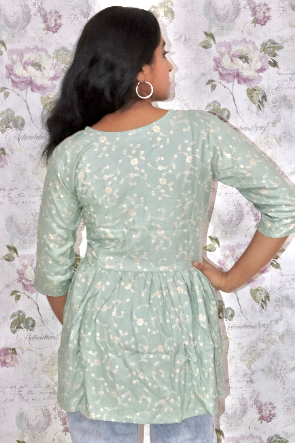 Pastel Serenity Short Kurti #RSK3006