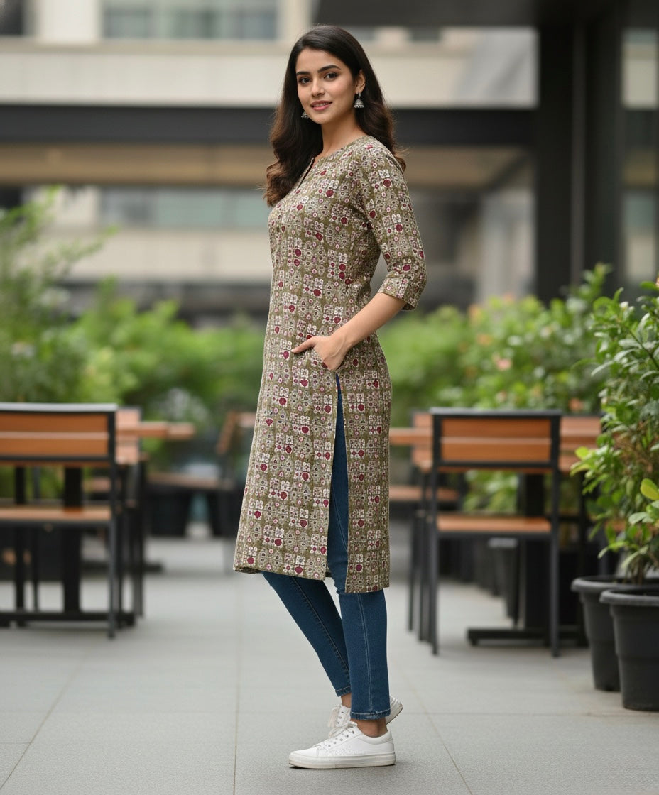 Boho-Chic Kurti #RLK2005