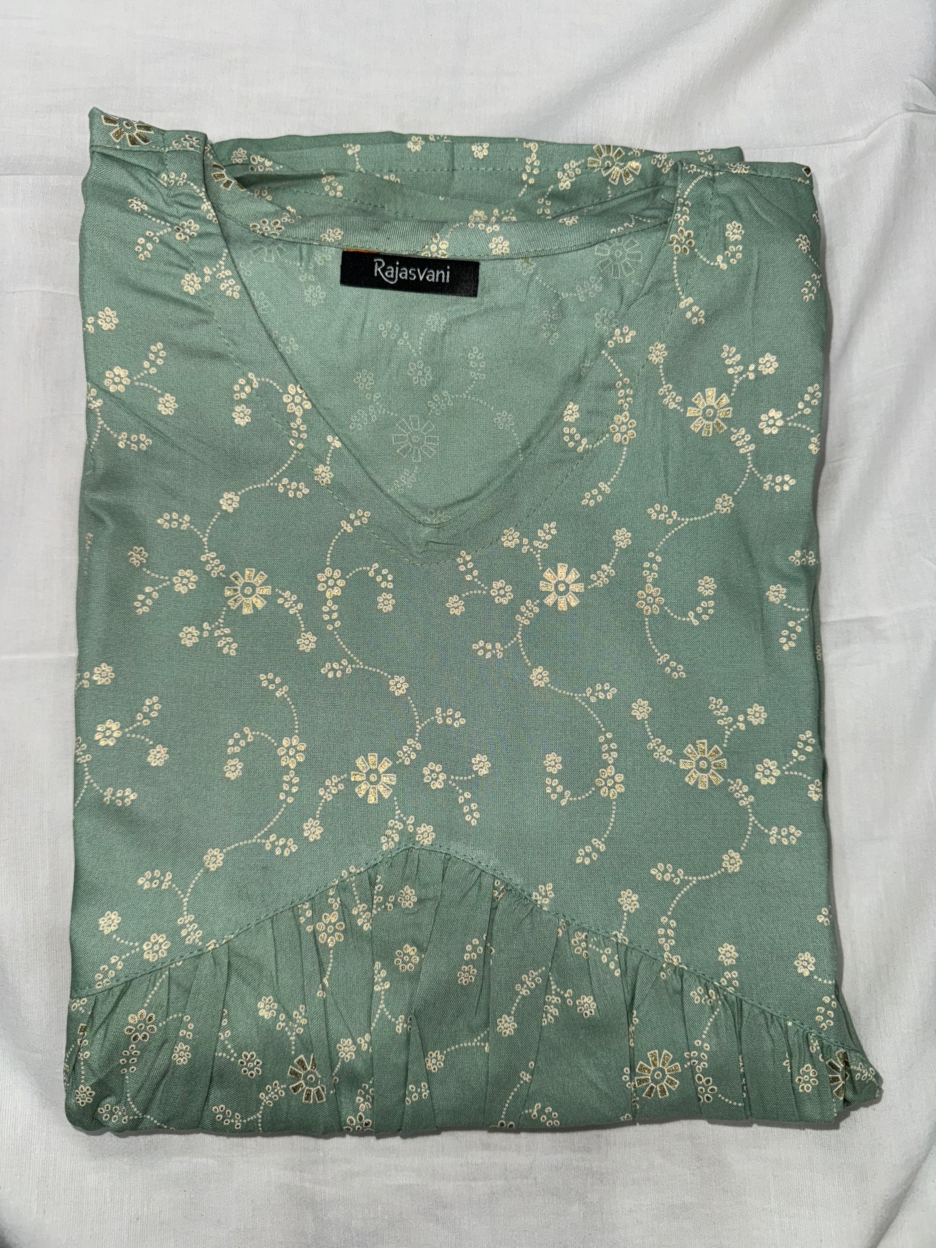 Pastel Serenity Short Kurti #RSK3006