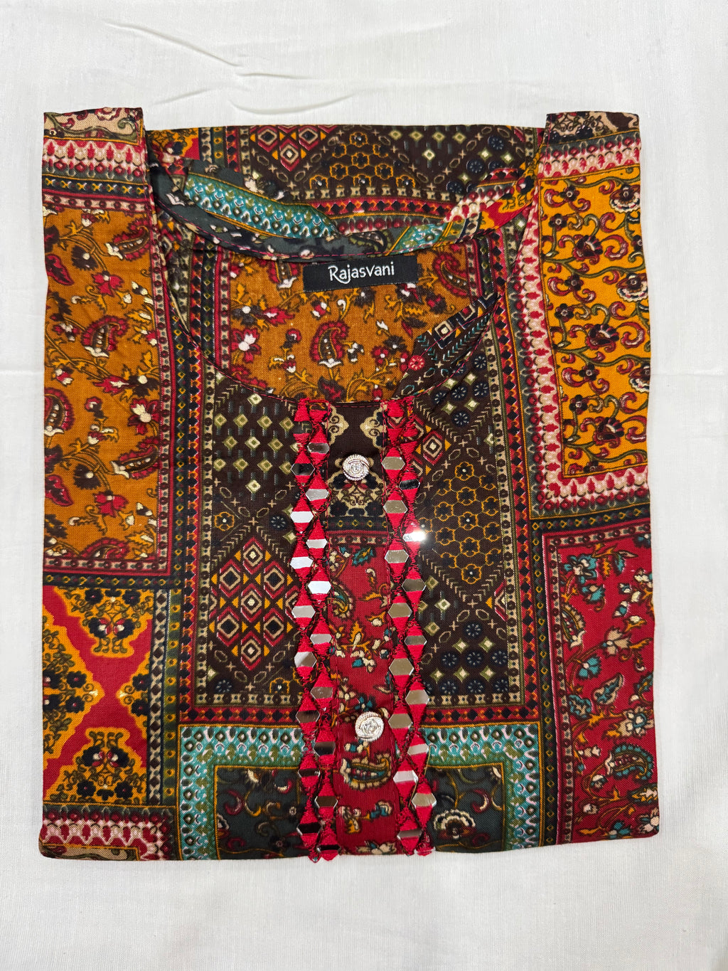 Rustic Jewel Short Kurti #RSK3008