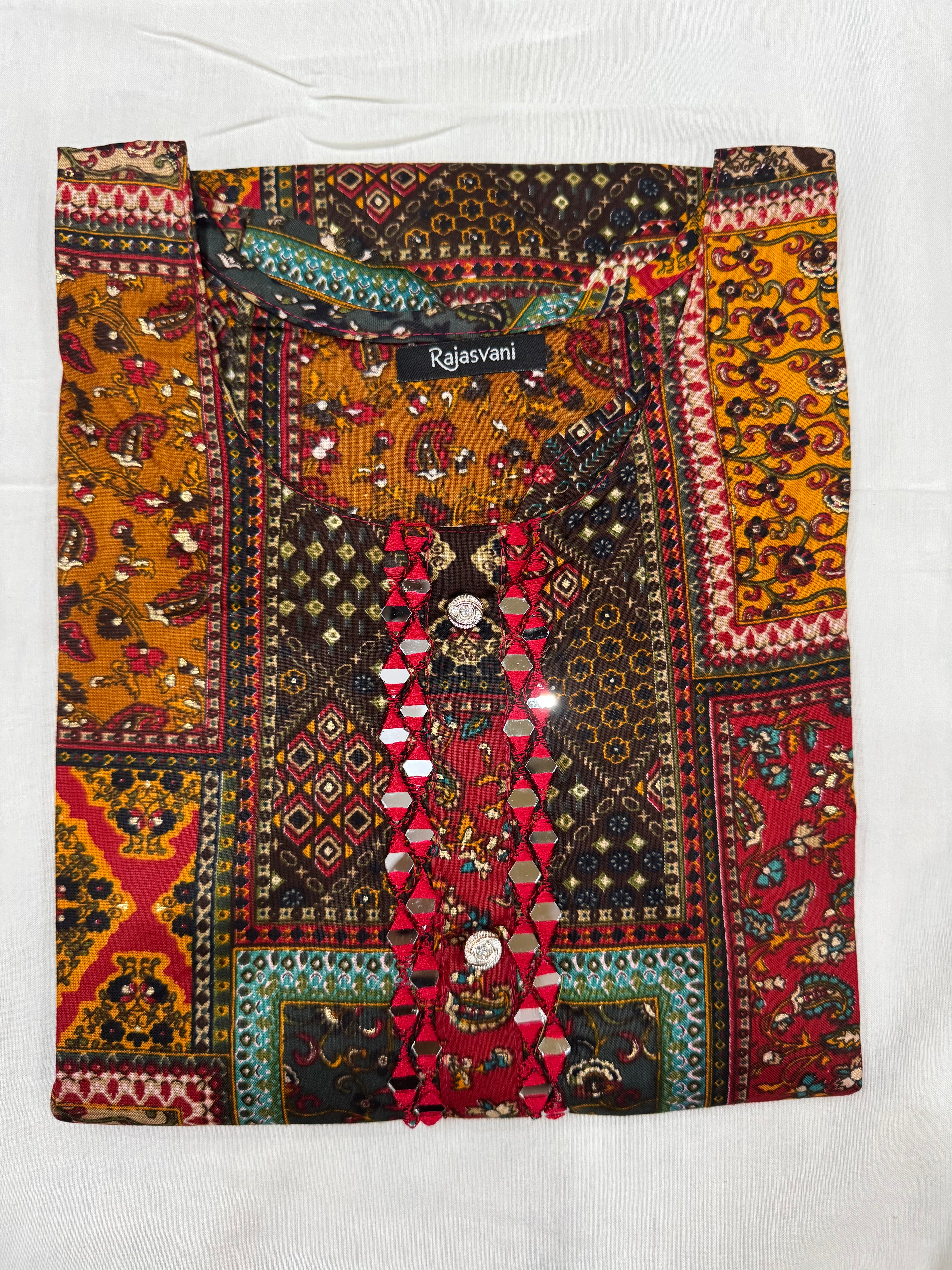 Rustic Jewel Short Kurti #RSK3008