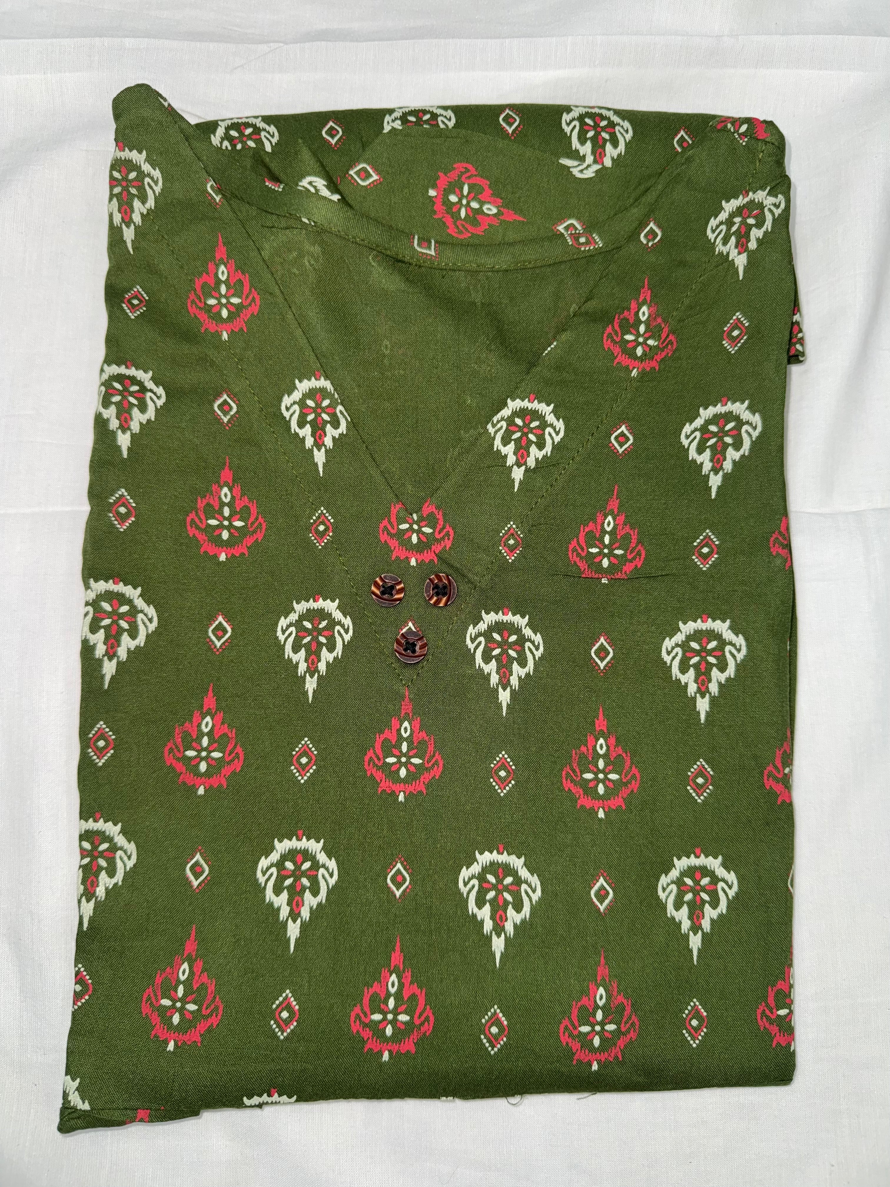 Leaflet Raaga Short Kurti #RSK3004