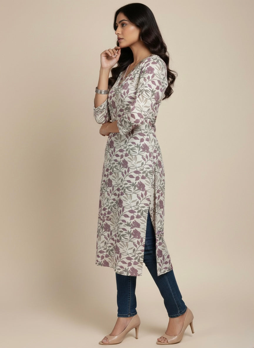 The Amara Floral Kurti #RLK2001