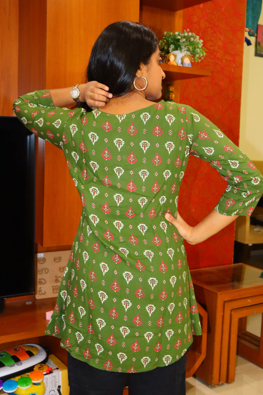 Leaflet Raaga Short Kurti #RSK3004