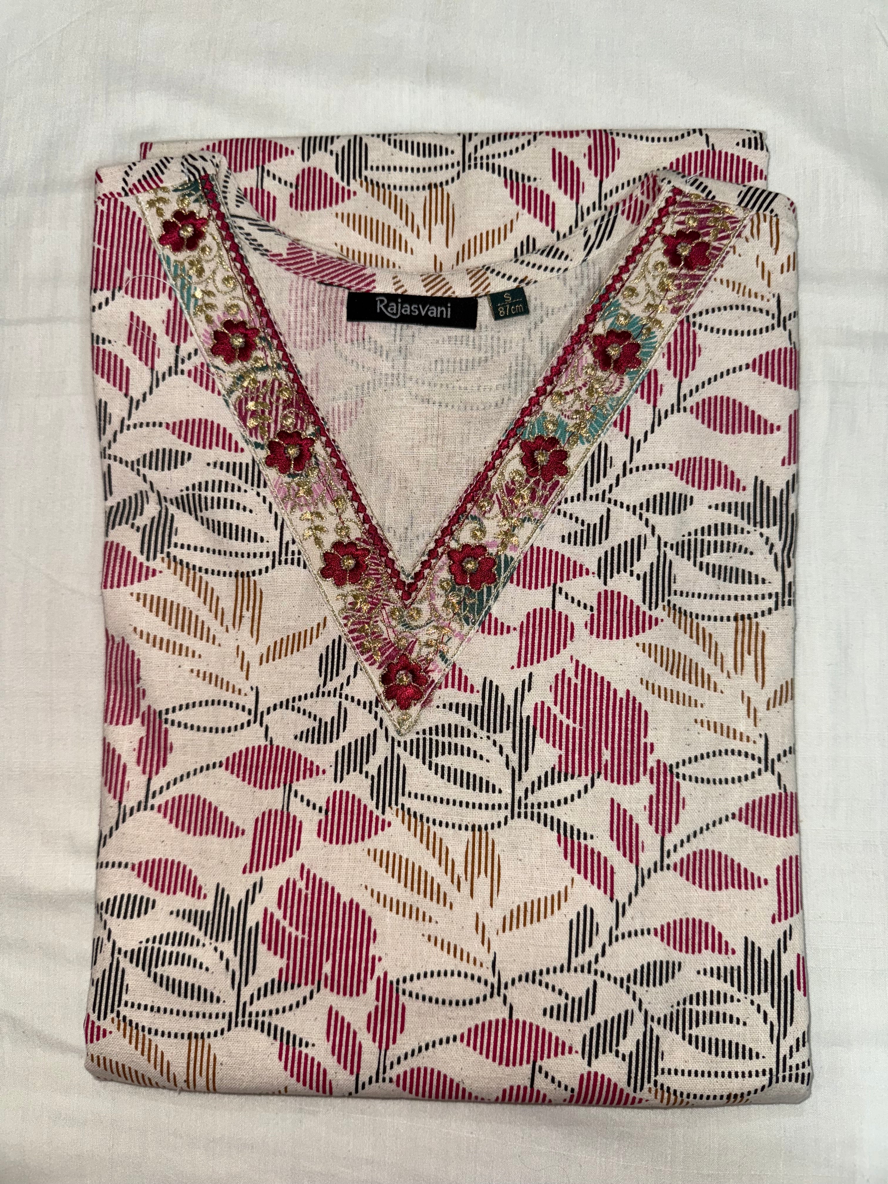 The Amara Floral Kurti #RLK2001