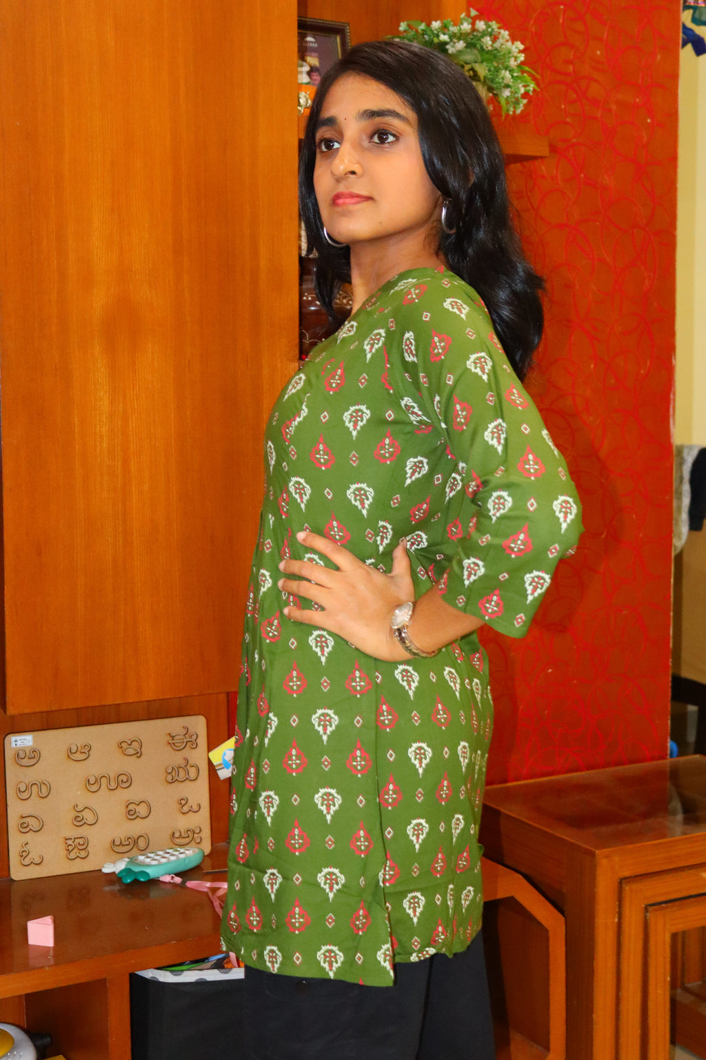 Leaflet Raaga Short Kurti #RSK3004