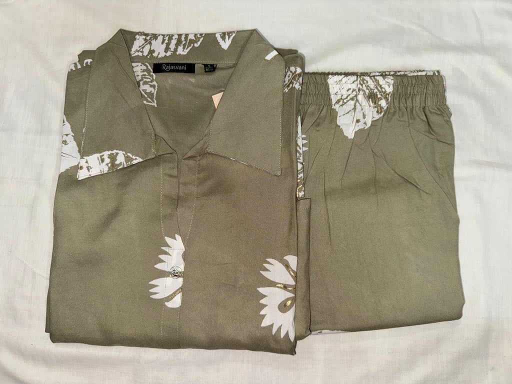 Sage Leaf Co-ord Set #RCO2004