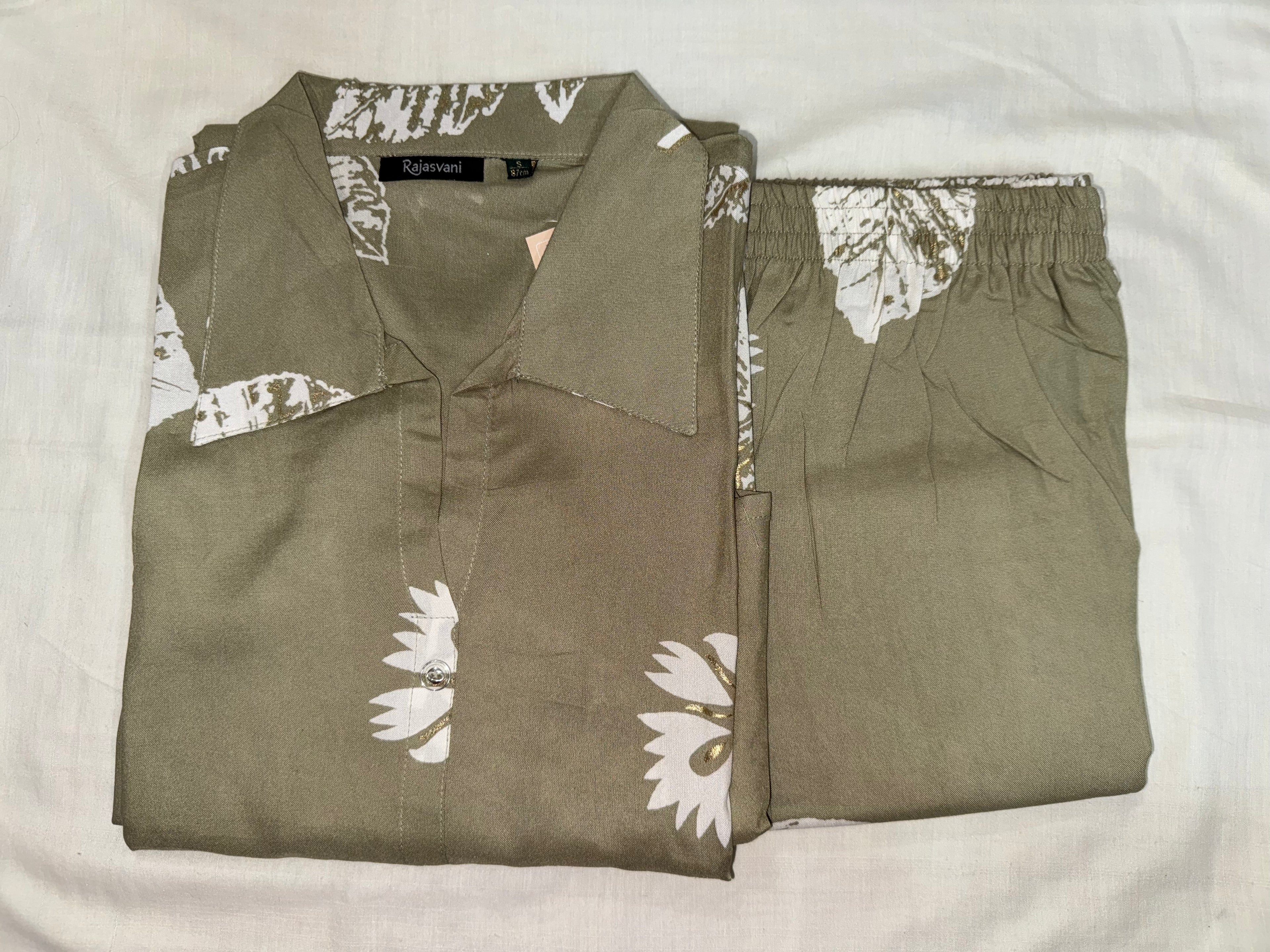 Sage Leaf Co-ord Set #RCO2004