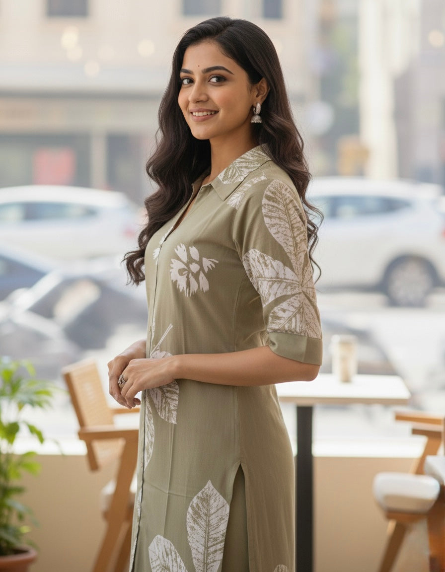 Sage Leaf Co-ord Set #RCO2004