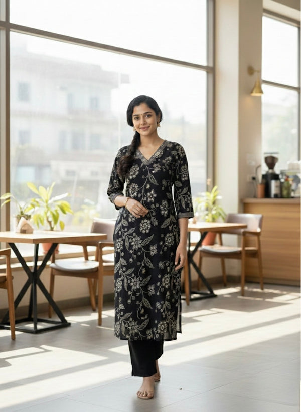 Shadow Floral Co-ord Set #RCO2003