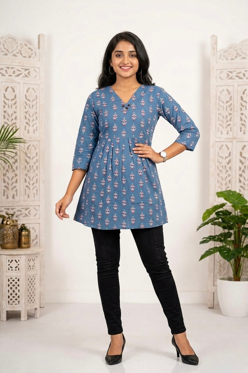 Neelika Charm Short Kurti #RSK3001