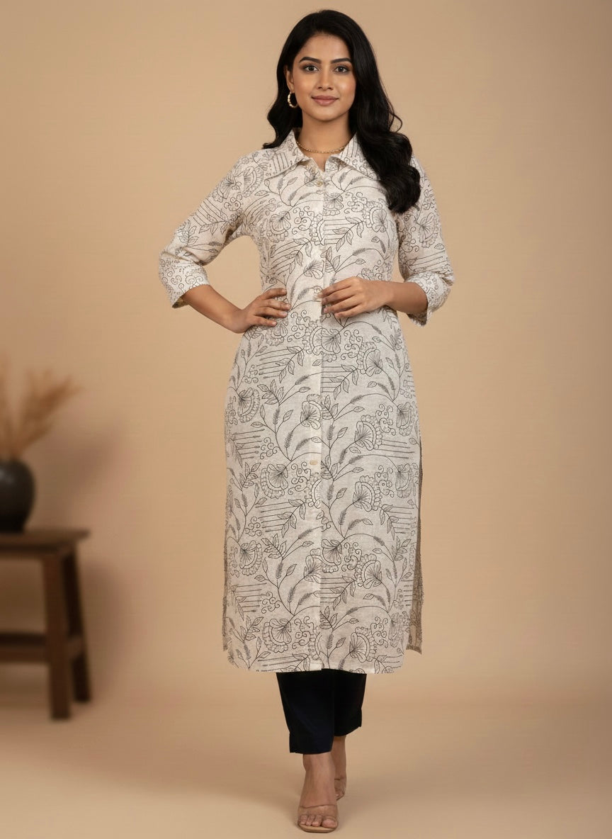 Ivory Meadow Co-ord Set #RCO2006