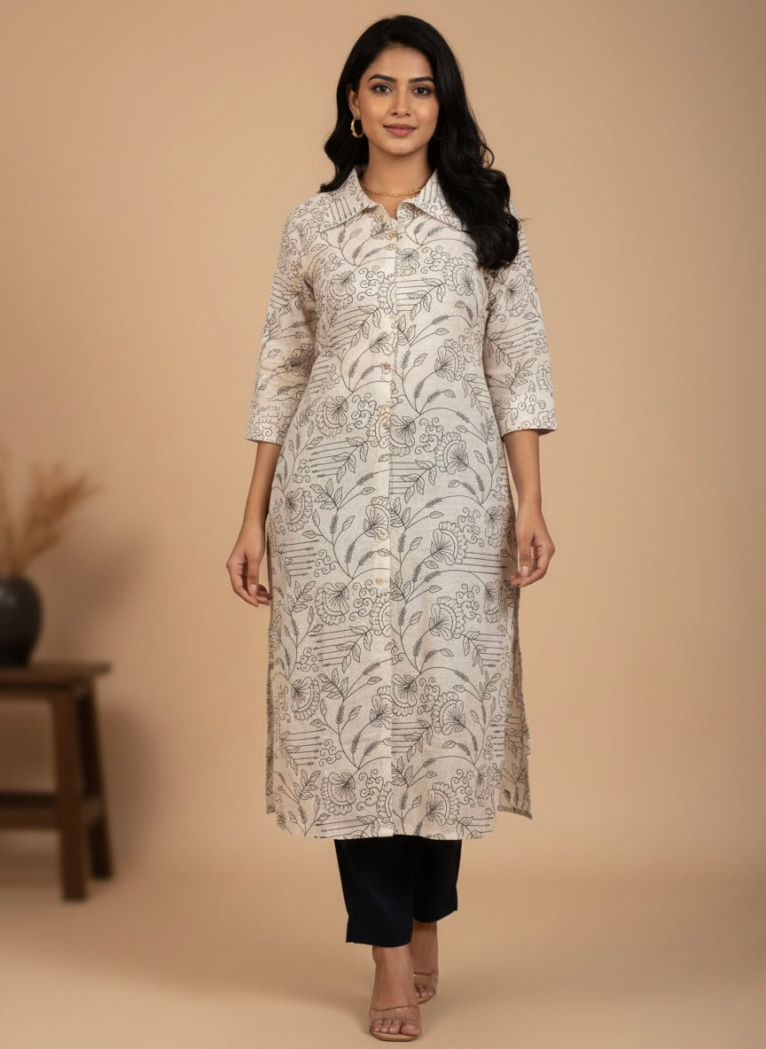 Ivory Meadow Co-ord Set #RCO2006